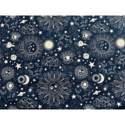 Tissu Zodiac Astro Little Johnny - Coton OekoTex