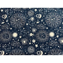 Tissu Zodiac Astro Little Johnny - Coton OekoTex