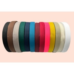 Sangle unie souple 30mm (plusieurs coloris)