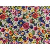 Tissu 3D Fleurs et fruits - Coton OekoTex