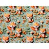 Tissu 3D Renard - Coton OekoTex