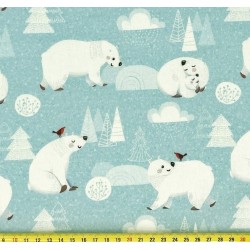 Ours polaires Little Johnny - Coton OekoTex