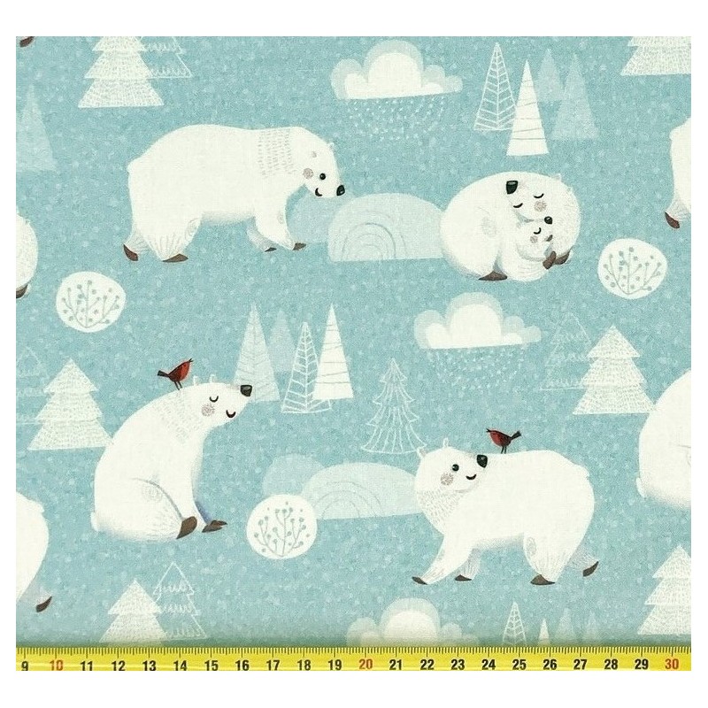 Ours polaires Little Johnny - Coton OekoTex