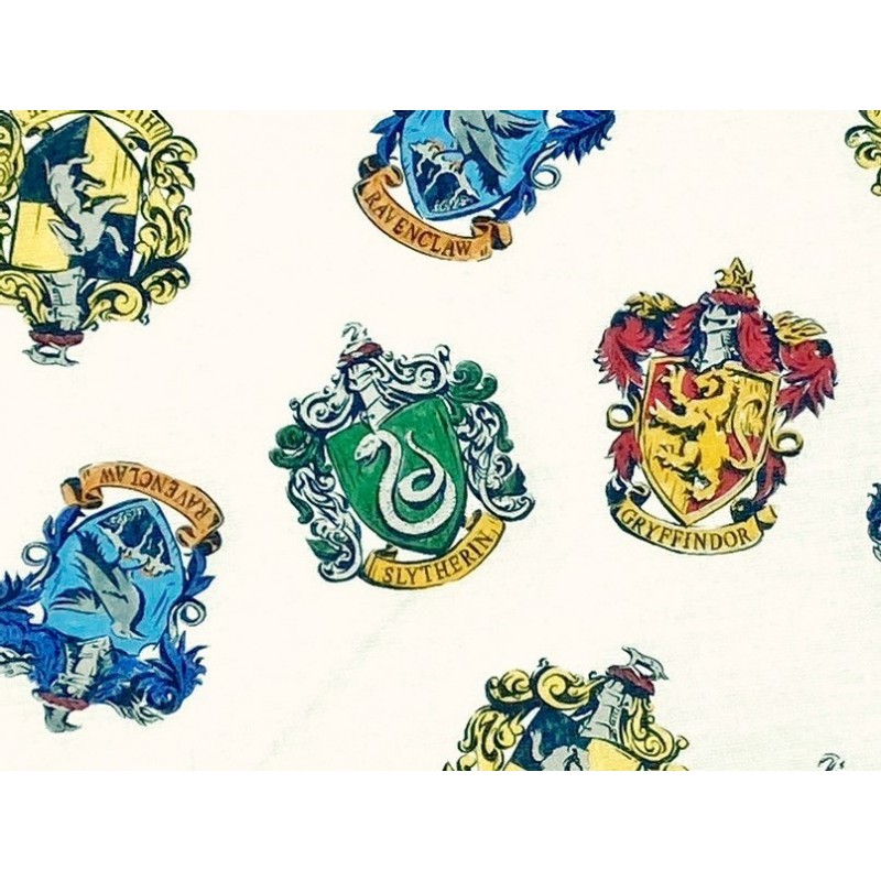 Tissu Harry Potter motifs Maisons de Poudlard : Gryffondor