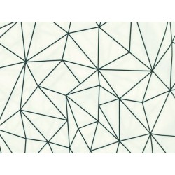 PUL motif géométriques triangles - coupon de 45cm*45cm